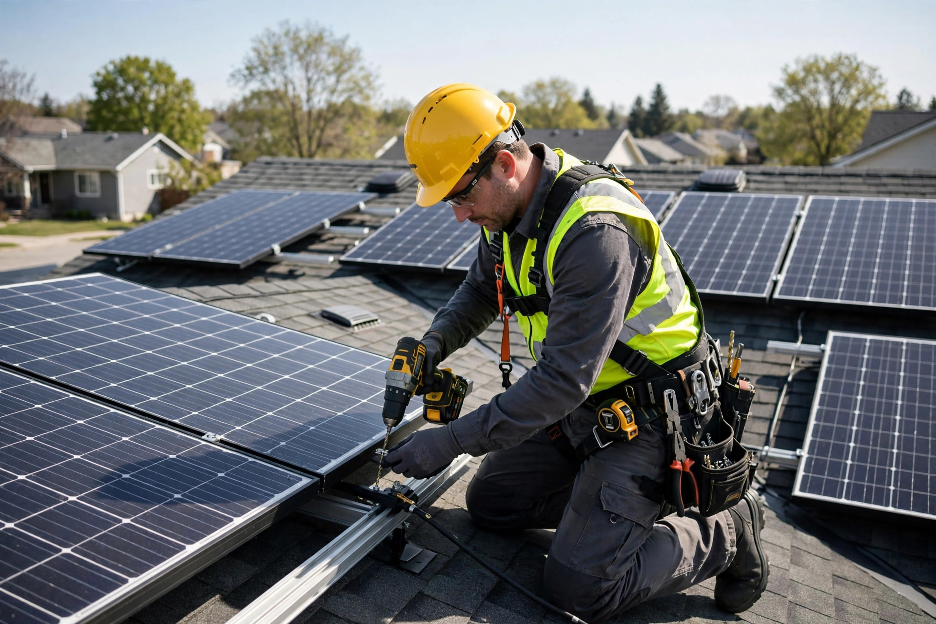 Wall-mounted solar inverter