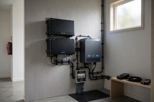 Home energy storage backup scenario